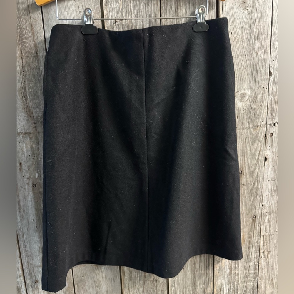 BODEN Fully Lined Wool Cashmere Blend A-Line Skirt - size 10 long